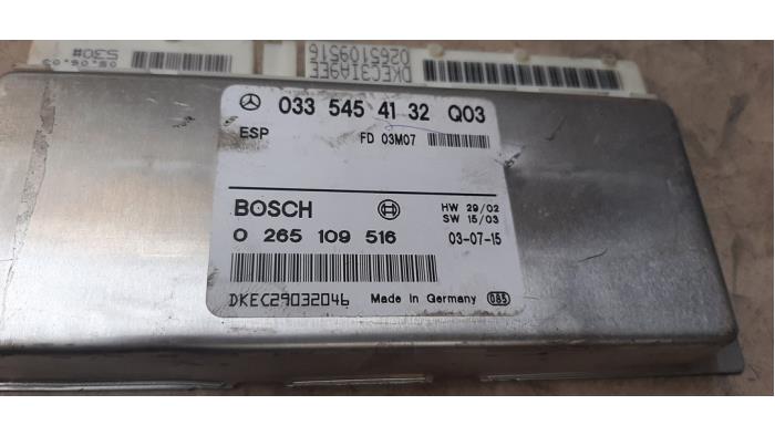Esp computer van een Mercedes-Benz C (W203) 1.8 C-200 CGI 16V 2005