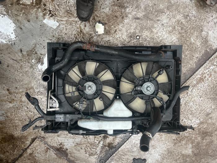 Frontpaneel van een Mazda 6 (GH12/GHA2) 1.8i 16V 2010