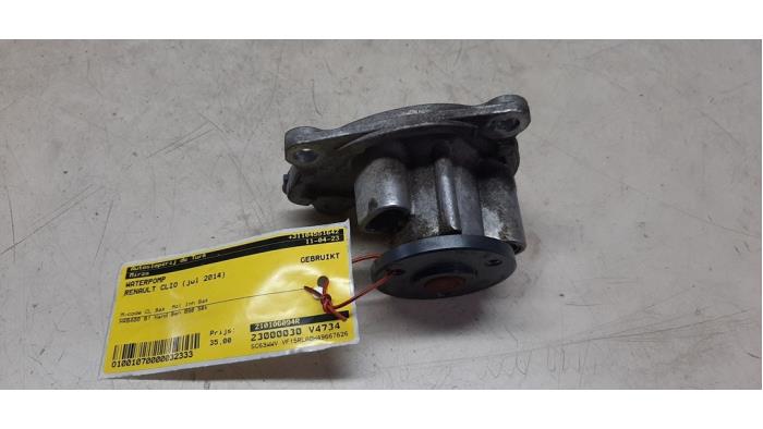 Gebruikte Waterpomp Renault Clio IV (5R) 0.9 Energy TCE 90 12V Prijs € 38,72 Inclusief btw aangeboden door Autosloperij de Turk