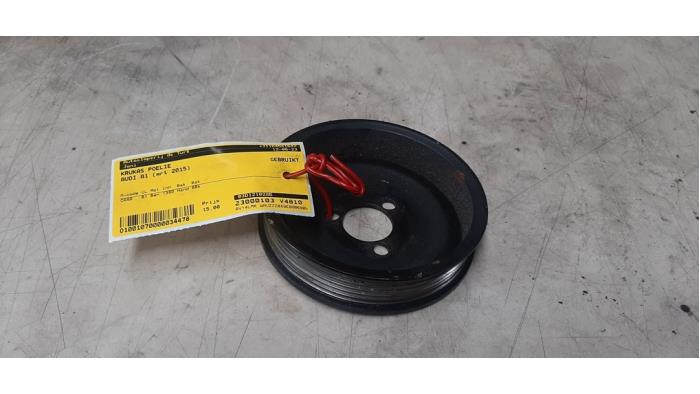 Krukas Poelie van een Audi A1 (8X1/8XK) 1.4 TFSI 16V 122 2015