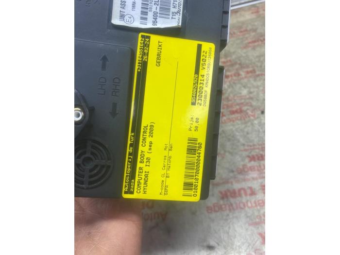 Computer Body Control van een Hyundai i30 (FD) 1.4 CVVT 16V 2009