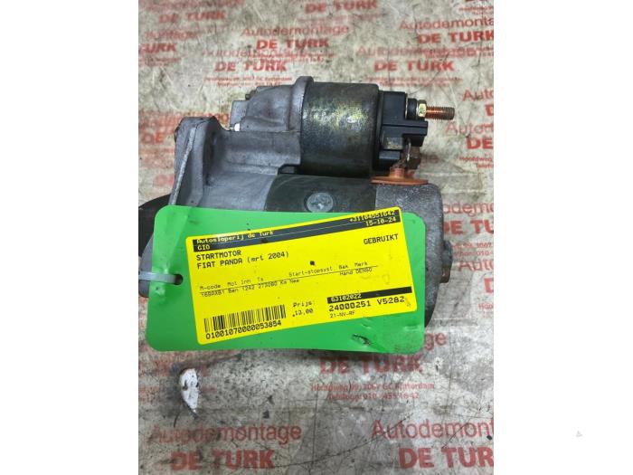 Gebruikte Startmotor Fiat Panda (169) 1.2 Fire Prijs € 14,52 Inclusief btw aangeboden door Autosloperij de Turk