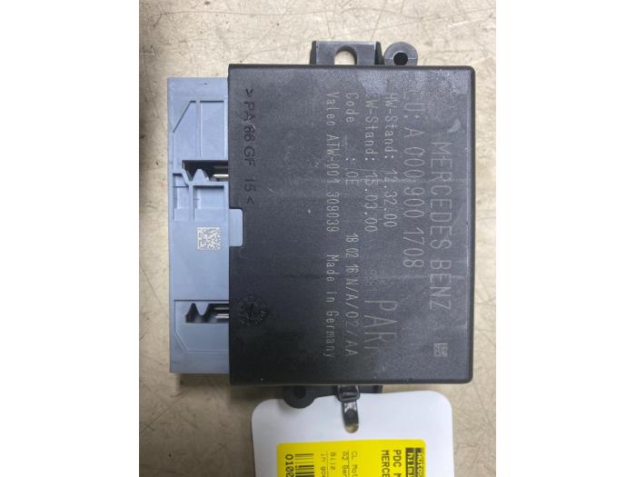 Gebruikte PDC Module Mercedes A (W176) 2.0 A-250 Turbo 16V Prijs € 32,67 Inclusief btw aangeboden door Autosloperij de Turk