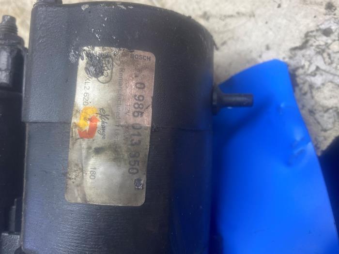 Startmotor van een Peugeot 307 (3A/C/D) 1.6 16V 2001