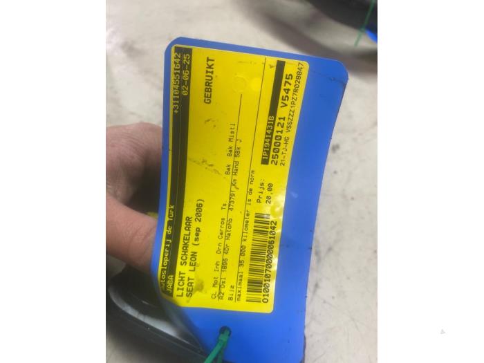 Licht Schakelaar van een Seat Leon (1P1) 1.9 TDI 105 2006