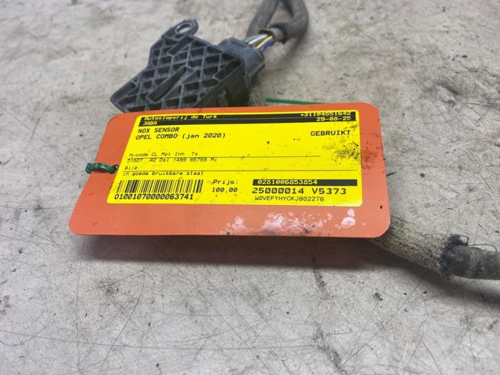 Nox sensor van een Opel Combo Cargo 1.5 CDTI 75 2020