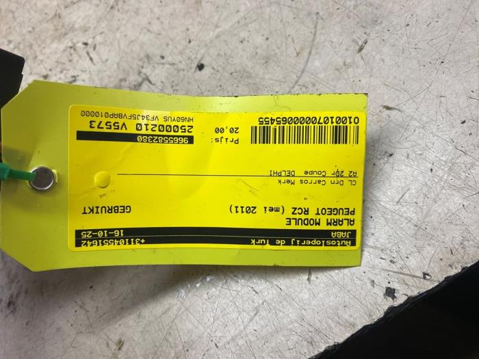 Alarm module van een Peugeot RCZ (4J) 1.6 16V THP 2011