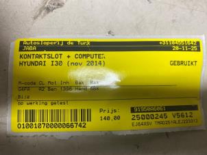 Gebruikte Kontaktslot + computer Hyundai i30 (GDHB5) 1.4 16V Prijs € 169,40 Inclusief btw aangeboden door Autosloperij de Turk