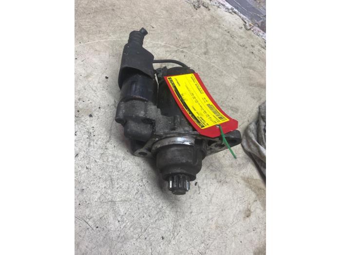 Startmotor Volkswagen Touran (1T1/T2), 2003 / 2010 1.6 FSI 16V, MPV, Benzine, 1.598cc, 85kW (116pk), FWD, BAG, 2003-02 / 2004-05, 1T1 (Gebruikt)