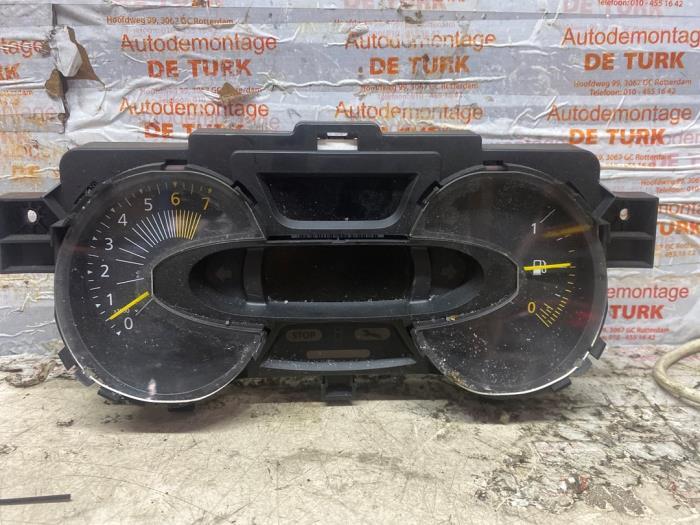 Kontaktslot + computer van een Renault Captur I (2R) 0.9 Energy TCE 12V 2015