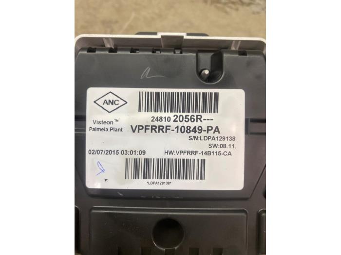 Kontaktslot + computer van een Renault Captur I (2R) 0.9 Energy TCE 12V 2015