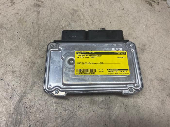 Gebruikte Computer Motormanagement Volkswagen Golf V Variant (1K5) 1.4 TSI 122 16V Prijs € 36,30 Inclusief btw aangeboden door Autosloperij de Turk