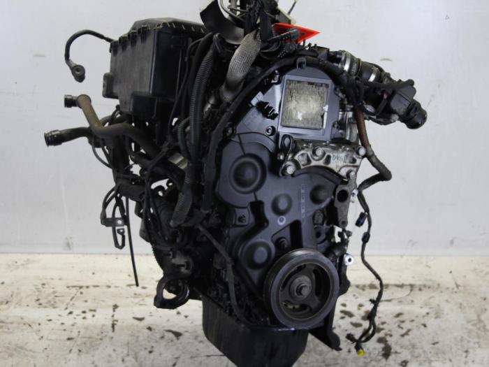 Motor van een Peugeot 207/207+ (WA/WC/WM) 1.6 HDi 16V 2006