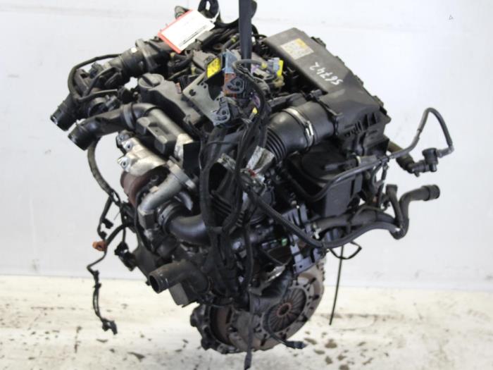 Motor van een Peugeot 207/207+ (WA/WC/WM) 1.6 HDi 16V 2006
