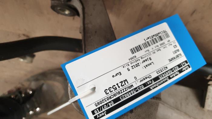 Subframe van een Audi Q3 (8UB/8UG) 2.0 16V TFSI 211 Quattro 2012