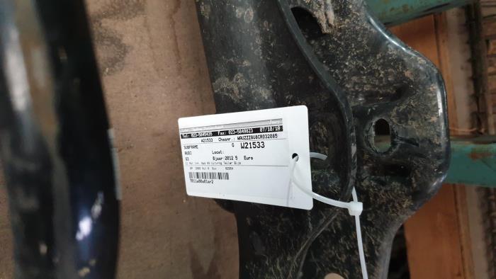 Subframe van een Audi Q3 (8UB/8UG) 2.0 16V TFSI 211 Quattro 2012