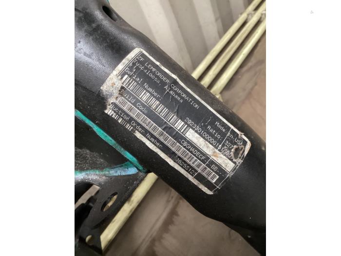 Subframe van een Mercedes-Benz GLE Coupe (C292) 350d 3.0 V6 24V BlueTEC 4-Matic 2015