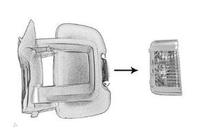 Nieuwe Knipperlicht links Peugeot Boxer Prijs € 25,00 Inclusief btw aangeboden door Gebr Opdam B.V.