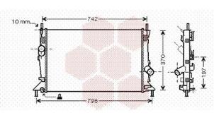 Nieuwe Radiateur Ford C-Max Prijs € 70,01 Inclusief btw aangeboden door Gebr Opdam B.V.
