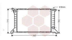 Nieuwe Radiateur Ford Transit Prijs € 80,01 Inclusief btw aangeboden door Gebr Opdam B.V.