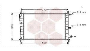 Nieuwe Radiateur Ford Fiesta Prijs op aanvraag aangeboden door Gebr Opdam B.V.