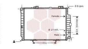 Nieuwe Radiateur Mercedes E-Klasse Prijs € 120,01 Inclusief btw aangeboden door Gebr Opdam B.V.
