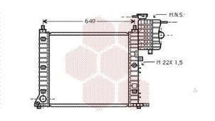 Nieuwe Radiateur Mercedes Vito Prijs € 235,95 Inclusief btw aangeboden door Gebr Opdam B.V.