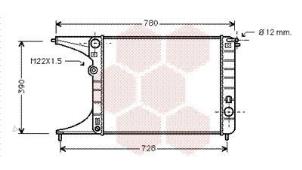 Nieuwe Radiateur Opel Omega Prijs € 120,01 Inclusief btw aangeboden door Gebr Opdam B.V.