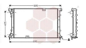 Nieuwe Radiateur Renault Trafic Prijs € 125,01 Inclusief btw aangeboden door Gebr Opdam B.V.