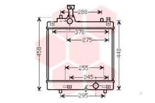 Nieuwe Radiateur Suzuki Alto Prijs € 90,00 Inclusief btw aangeboden door Gebr Opdam B.V.