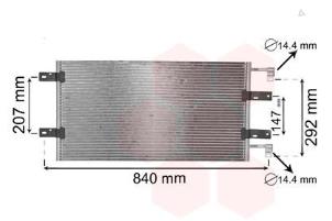 Nieuwe Radiateur Airco Renault Trafic Prijs € 95,01 Inclusief btw aangeboden door Gebr Opdam B.V.