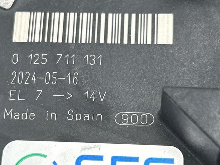 Dynamo van een Peugeot Boxer 2012