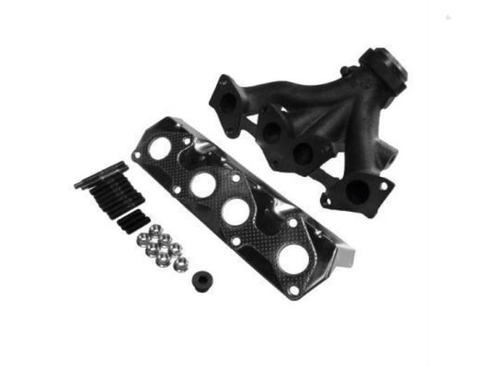 Uitlaatspruitstuk van een Renault Megane 1998