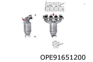 Nieuwe Katalysator Opel Zafira Prijs € 272,19 Inclusief btw aangeboden door Gebr Opdam B.V.