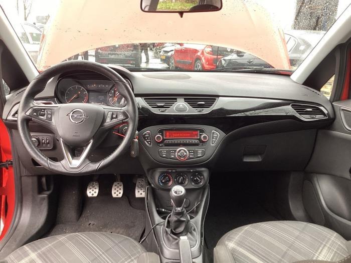 Airbag Set+Module van een Opel Corsa E 1.0 SIDI Turbo 12V 2015