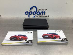 Gebruikte Instructie Boekje Opel Corsa F (UB/UH/UP) 1.2 12V 75 Prijs € 50,00 Margeregeling aangeboden door Gebr Opdam B.V.