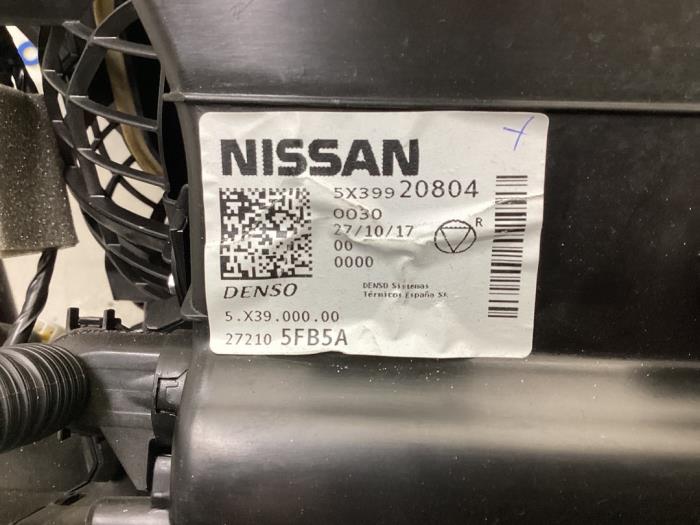 Kachelhuis van een Nissan Micra (K14) 0.9 IG-T 12V 2019