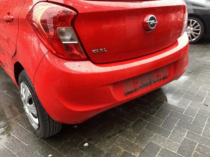 Bumper achter van een Opel Karl 1.0 12V 2016