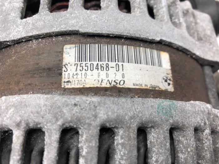 Dynamo van een BMW 1 serie (E81) 116i 1.6 16V 2009
