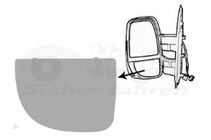 Nieuwe Spiegelglas links Iveco Daily Prijs € 30,00 Inclusief btw aangeboden door Gebr Opdam B.V.
