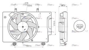 Nieuwe Koelvin Motor Ford Fiesta Prijs € 151,19 Inclusief btw aangeboden door Gebr Opdam B.V.