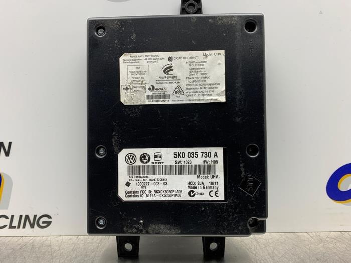 Gebruikte Bluetooth module Volkswagen Golf VI (5K1) 1.4 TSI 160 16V Prijs € 150,00 Margeregeling aangeboden door Gebr Opdam B.V.