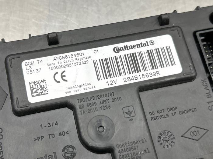Bodycontrol Module van een Renault Clio IV Estate/Grandtour (7R) 1.5 Energy dCi 90 FAP 2015
