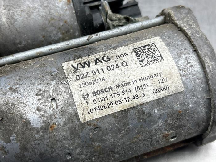 Startmotor van een Seat Leon (5FB) 1.4 TSI 16V 2014