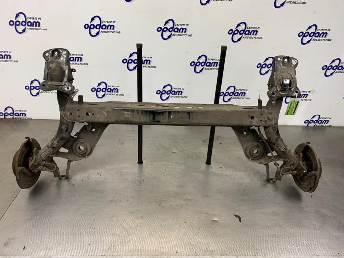 Gebruikte Achteras voorwielaandrijving Seat Leon (5FB) 1.4 TSI 16V Prijs € 150,00 Margeregeling aangeboden door Gebr Opdam B.V.
