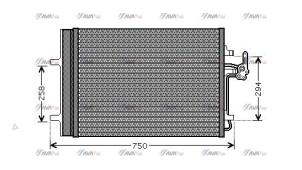 Nieuwe Radiateur Airco Volvo V70 Prijs € 99,99 Inclusief btw aangeboden door Gebr Opdam B.V.