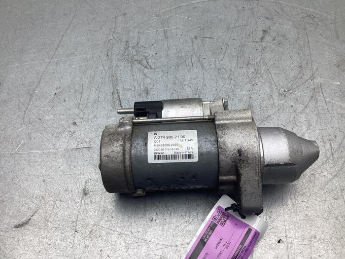 Gebruikte Startmotor Mercedes C (R205) C-180 1.6 16V Prijs € 100,00 Margeregeling aangeboden door Gebr Opdam B.V.