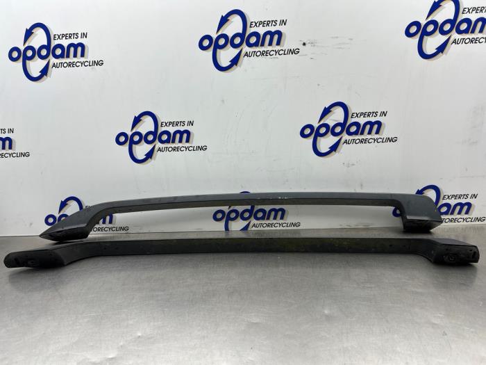MDAK HOOK Model Dakdrager bagagedrager compatibel met Fiat Panda 3 (319) 2012-2024 Spoorstaven Grijs Aluminium 2 Staven