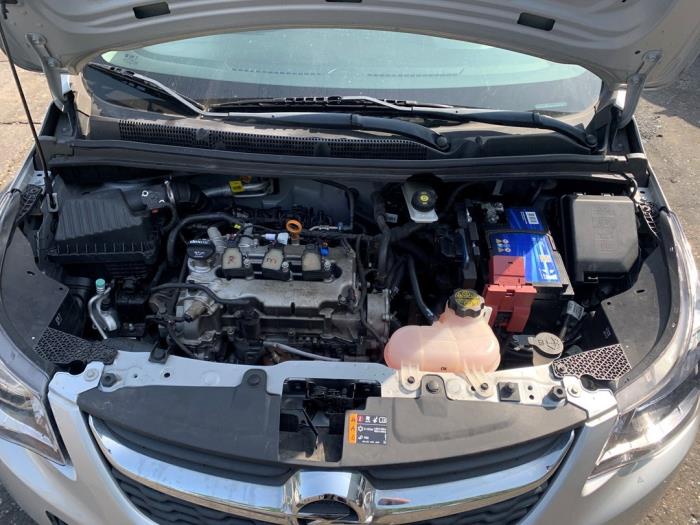 Versnellingsbak Opel Karl, 2015 / 2019 1.0 12V, Hatchback, 4Dr, Benzine, 999cc, 54kW (73pk), FWD, D10XE; DTEMP, 2018-01 / 2019-03 (Gebruikt)
