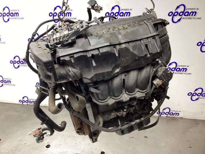Motor van een Peugeot 207 SW (WE/WU) 1.6 16V VTRi 2011